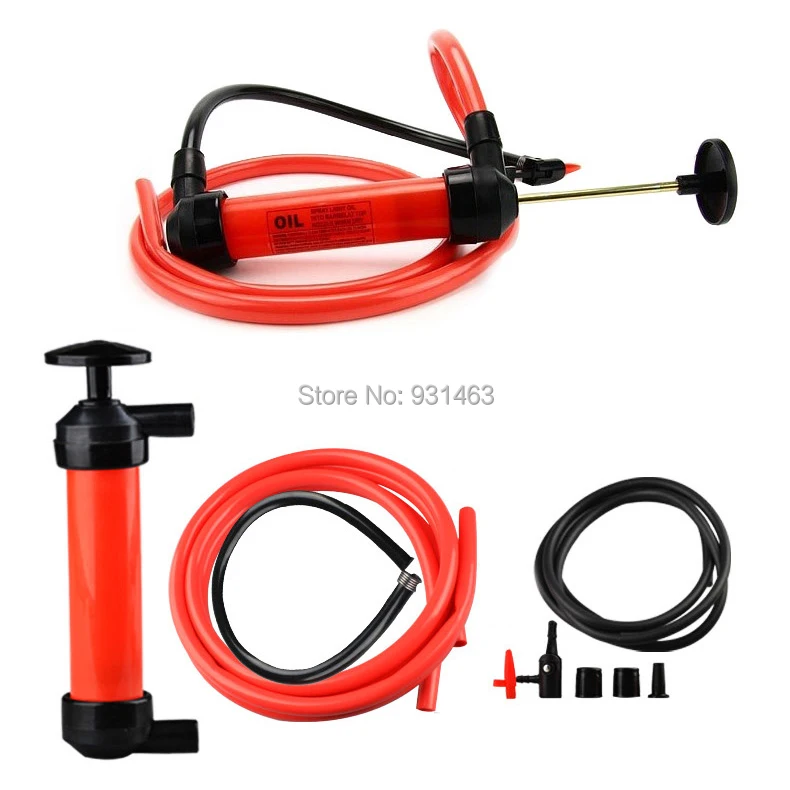 1pc Portable Handheld Gas Liquid Pipe Siphon Tools Air Pumping Oil Pump