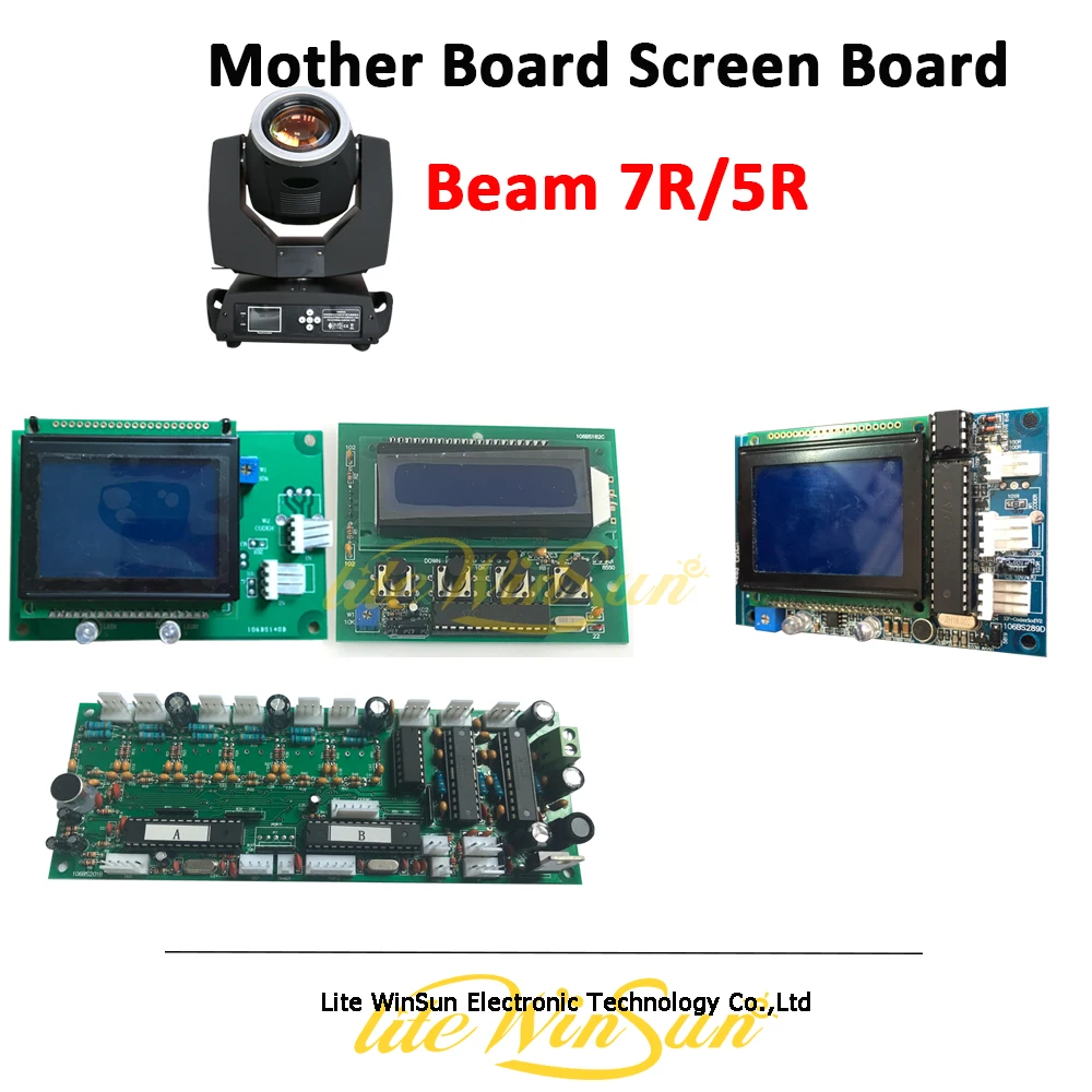 

Litewinsune Freeship Mother Board Touch Screen Board for Beam 7R Beam 5R Moving Head Lighting
