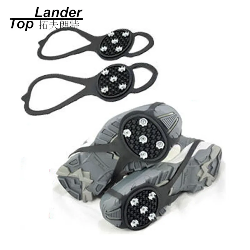 

Crampons Ice Snow Gripper Walking Cleat Ice Gripper Anti Slip for Shoe Crampons Ice Gripper Outdoor Skiing Antiskid Shoe Covers