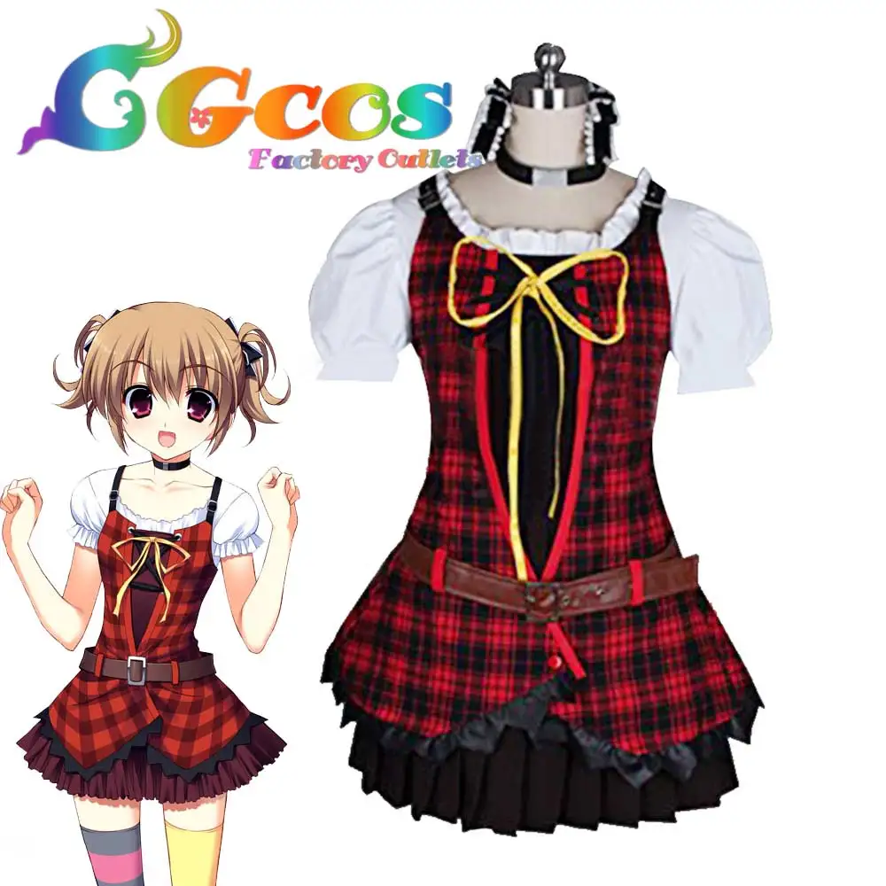 

CGCOS Free Shipping Cosplay Costume The Fruit of Grisaia Makina Irisu New in Stock Retail/Wholesale Halloween Christmas Uniform
