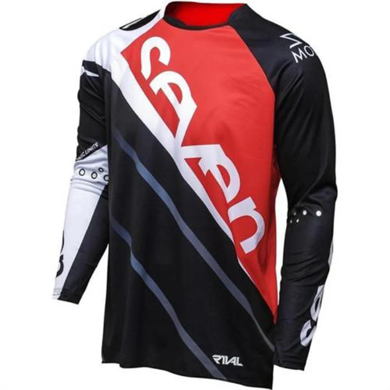 2019 Seven new style Quick dry New SEVEN Men DH MX Downhill motocross jersey motorcycle moto long sleeve off-road jersey