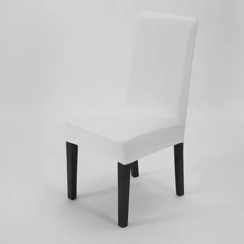 

Latest Pure Color High Elastic Chair Cover for Universal Dining Chair Cover