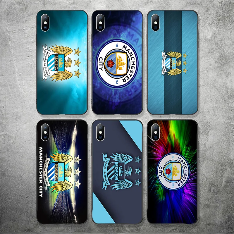 

Yinuoda Manchester City F.C. Phone Case Kun Aguero For iPhone Silva DIY Picture Soft TPU Cover X XR XS MAX 7 8 7plus 6 6S 5S SE