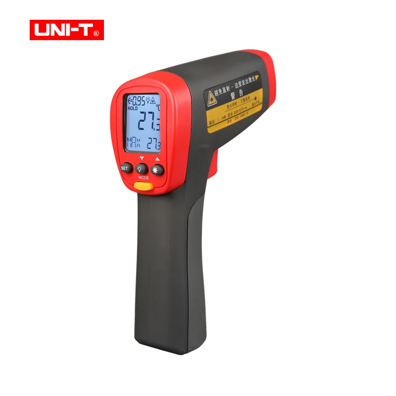 

UNI-T UT303A UT303C UT303D Non-Contact Digital Thermometer IR Infrared Laser Temperature Gun Tester with lcd backligh display