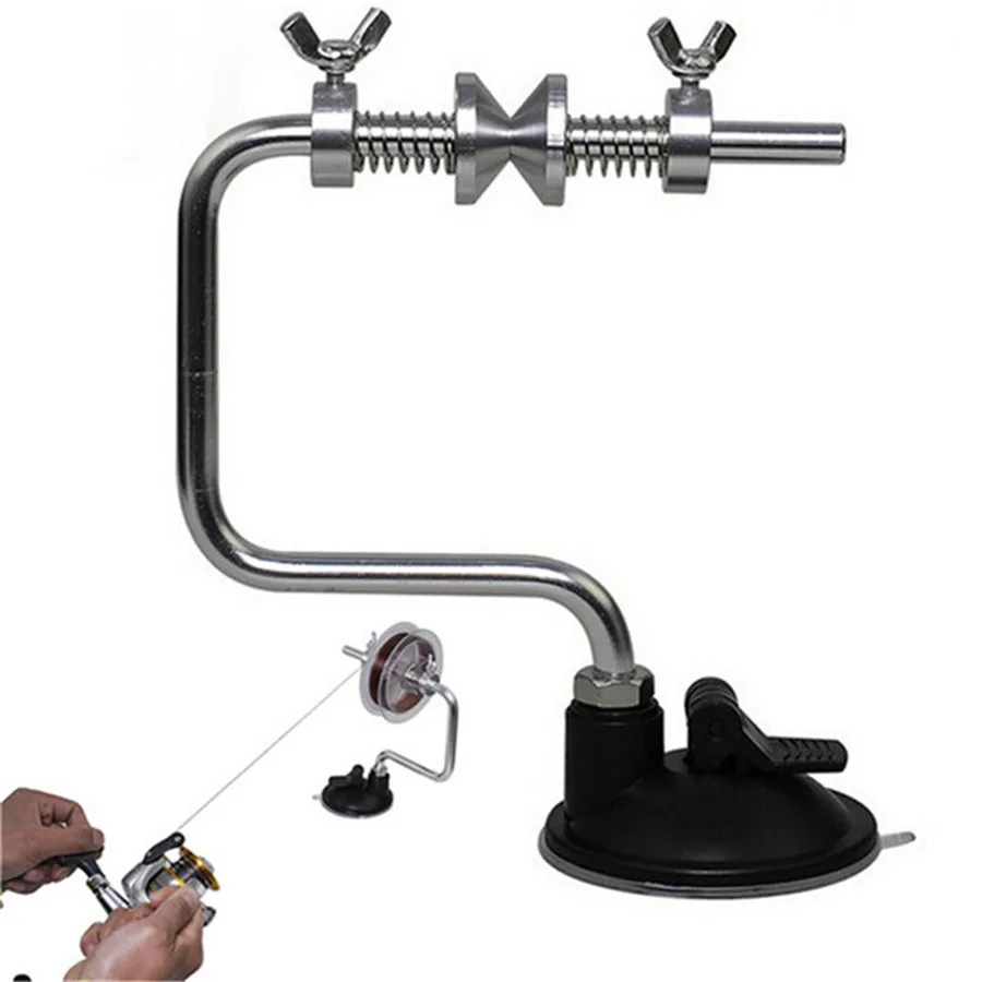 

Portable Aluminum Fishing Line Winder Reel Spool Spooler System Fishing Line Spooler Sea Carp Fishing Tools and Accessories