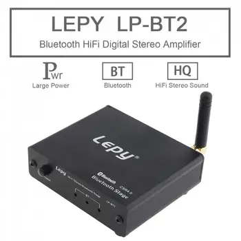 

LEPY DC12V Hi-Fi Digital Car Stereo Amplifier 2-channel Bluetooth Stage Decoder Receiver Matching Audio Power Amplifier