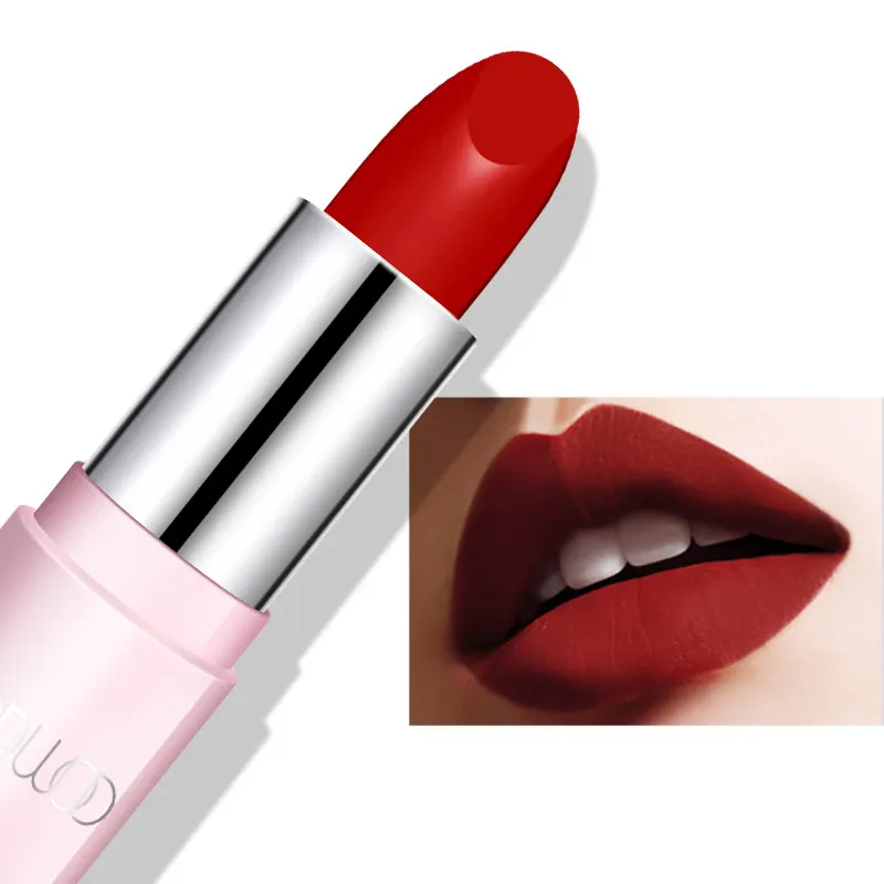 

WODWOD Brand Makeup 6 Color Snails Matte Lipstick Set Long Lasting Red Lip Stick Tint Super Moisturizer Cosmetics Waterproof