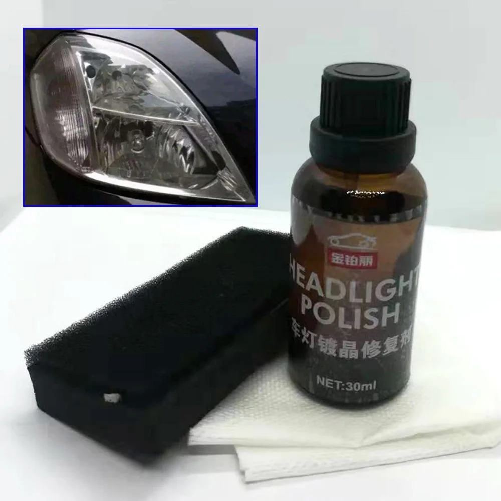 

30ml Car Headlight Headlamp Scratch Oxide Polishing Coating Repair Agent Tool Motorcycles Headlamp Repair Polishing Liquid