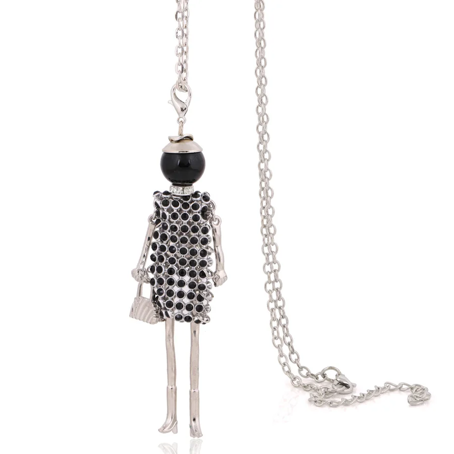 Chenlege, модные ожерелья для женщин, женское длинное ожерелье, женские большие чокеры, ожерелье и подвеска, цепочки, ювелирные изделия, подарки для девушек - Окраска металла: XR1000-n