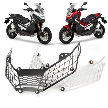 

Motorcycle Front Headlight Grill Head Light Headlamp Grille Guard Cover For HONDA X-ADV XADV 750 2017 2018 Black/Silver