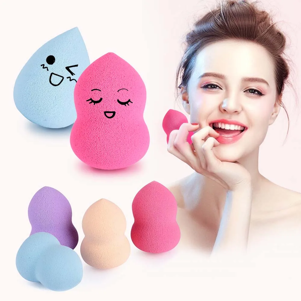  1 Pcs Face Make Up Sponge Cosmetic Puff Pro Fundation Miracle Makeup Sponge Blender Flawless Powder Puff Smooth Mini Beauty Egg 