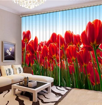 

Custom made curtains 3d flower curtains living room blackout 3d painting curtains 3d window curtains for bedroom