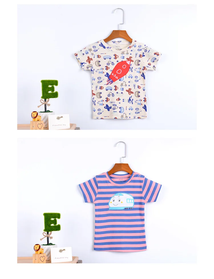 1 предмет, модные футболки для маленьких мальчиков футболки с короткими рукавами для мальчиков, хлопковые топы с короткими рукавами для девочек 3 мес.-24 мес