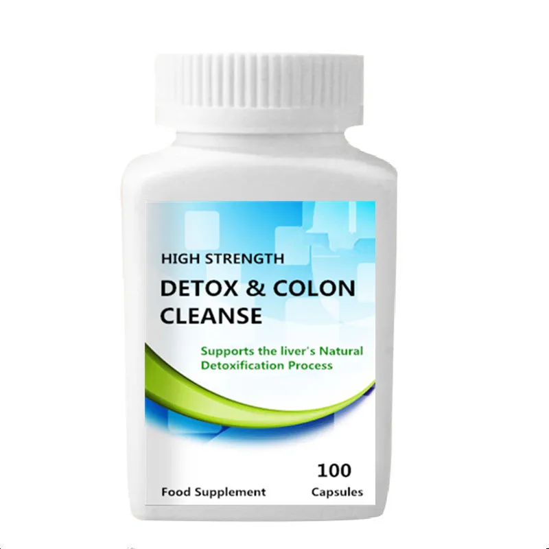 

Detox and Colon Cleanse, Max Strength, 100 Caps, Digestive Liver Kidney Health - 4 ACTIVE HERBAL INGREDIENT FORMULA