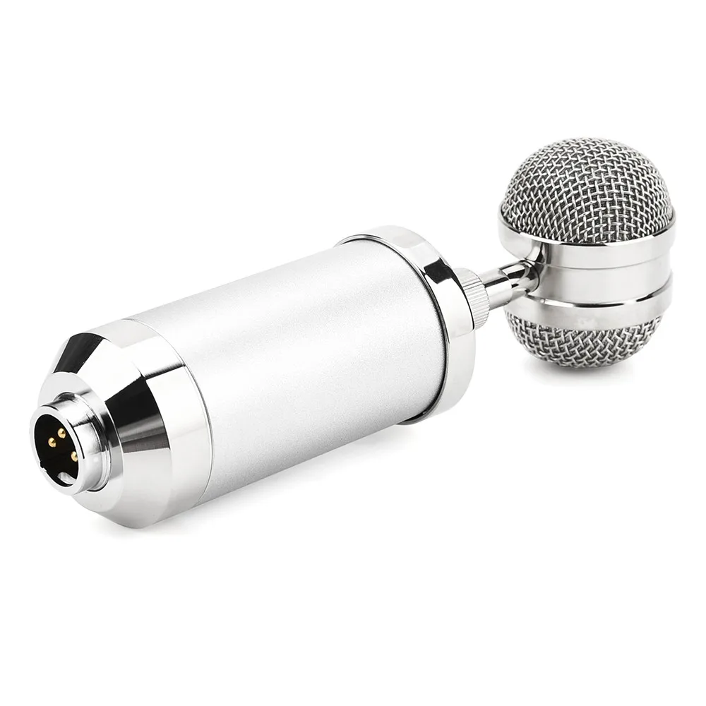 Стильный дизайн конденсатор Pro Audio BM3000 механические металлические Микрофон Звук студия динамический микрофон+ шок крепление для on-line чат