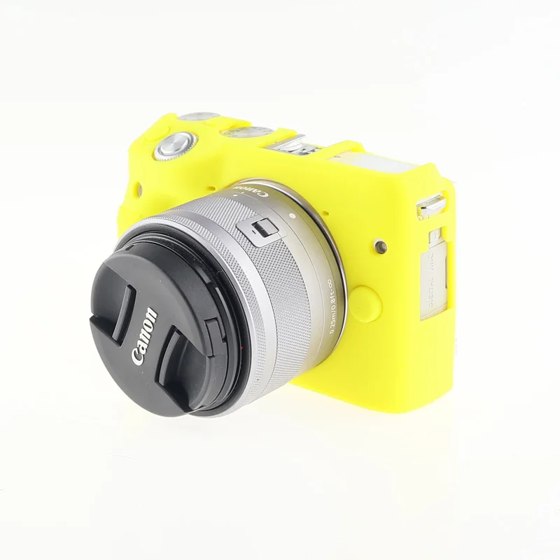 캐논 EOSM3 EOS M3 실리콘 케이스, 고무 카메라 케이스, 바디 보호 커버 스킨, 멋진 카메라 비디오 가방