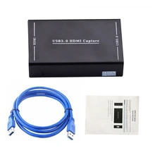 HD60 1080P USB 3,0 HDMI Карта видеозахвата Запись потоковая трансляция в прямом эфире для PS3 PS4 видеокамера конференции игра OBS Youtube