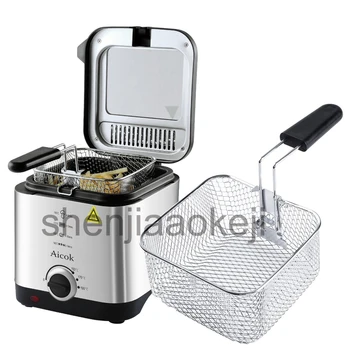 

mini deep fat fryer Electric fryer smart home fryer large capacity oil-free French fries machine 1.5L 1pc