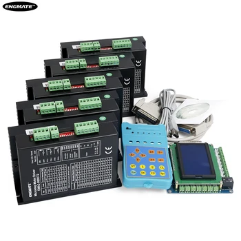 

CNC Kit 5 Axis Standard Breakout Board & Stepper Drivers Nema 23, Nema 34