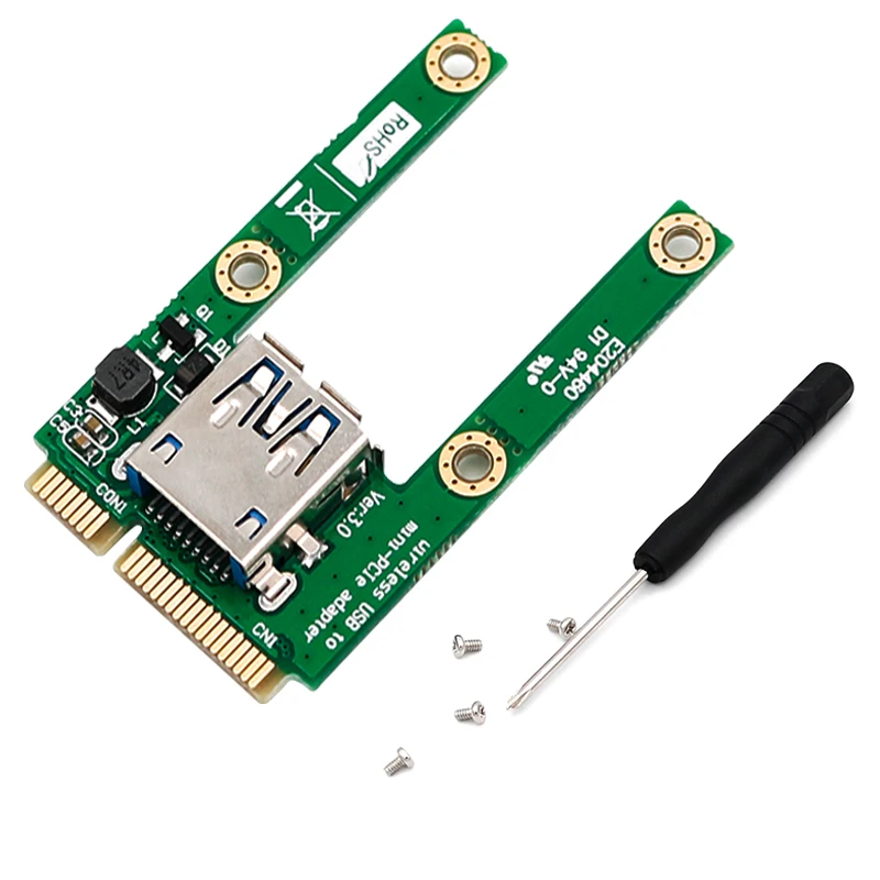 MPCIE карта к USB 2,0 3,0 порт адаптер карта с защитой цепи Поддержка любого маленького размера USB устройства в ноутбук