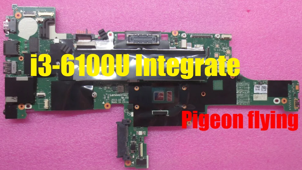 

for Thinkpad T460 motherboard Integrate i3-6100U FRU 01AW321 01AW320 01AW323 01AW322 01HW827 P/N NM-A581 100 test 100%