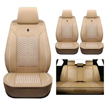 

High-quality (leather+silk) Car Seat Covers Alfa Romeo 147 156 159 164 166 4C 8C Brera GT Mito Spider accessories-styling auto