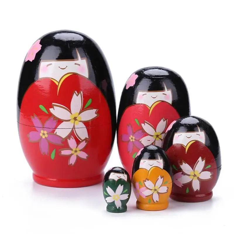 muñecas rusas de madera