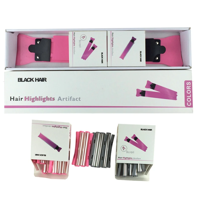 Professional Hair Coloring Tool Set Hair Dye Roll In 2 Paddle Roll Meches P-24 For Hair Salon 24 pcs Roll For Hairstyling Professional Hair Coloring Tool Set Hair Dye Roll In 2 Paddle Roll Meches P-24 For Hair Salon 24 pcs Roll For Hairstyling