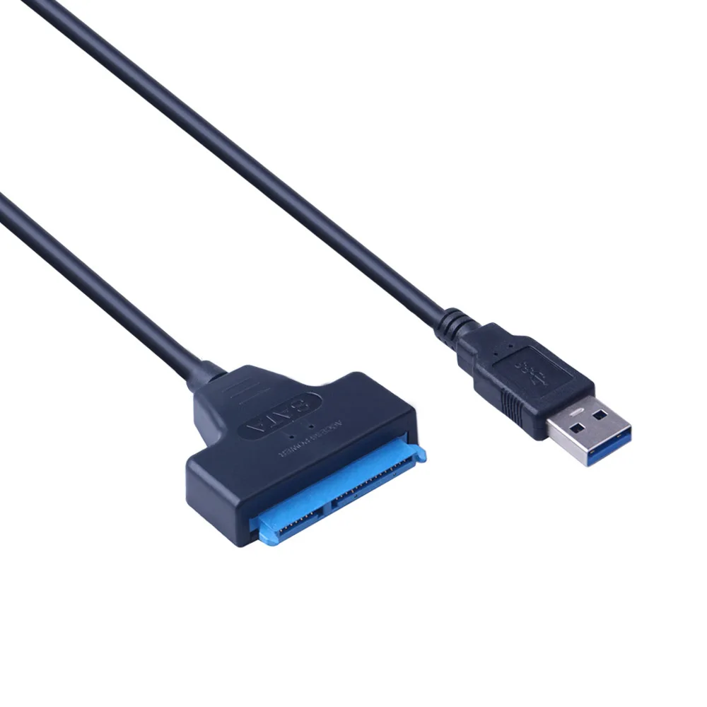 

USB 3.0 SATA 3 Cable Sata to USB Adapter Up to 6 Gbps Support 22 Pin 2.5 Inches External SSD HDD Hard Drive