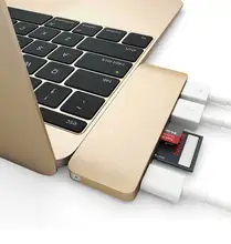 Высокоскоростной USB 3.0 Тип C Концентратор USB С 5 в 1 году combo концентратор с зарядки порт для macbook 12 дюймовый 13 дюймов карты читатель