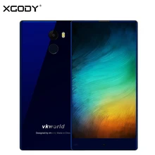 Vkworld Mix Plus 4 г LTE отпечатков пальцев Смартфон 5.5 дюймов Android 7.0 MTK6737 4 ядра 3 + 32 ГБ 8MP + 13MP Dual SIM карты мобильного телефона