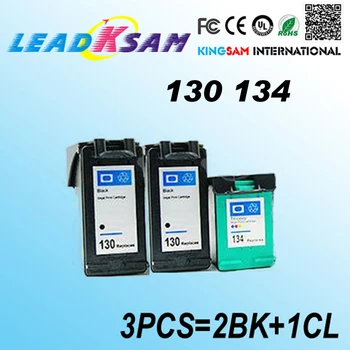 

3PCS Ink Cartridge compatible for hp130 134 K7100 K7103 K7108 Deskjet 6940 6943 6980 6980xi 6983 6988