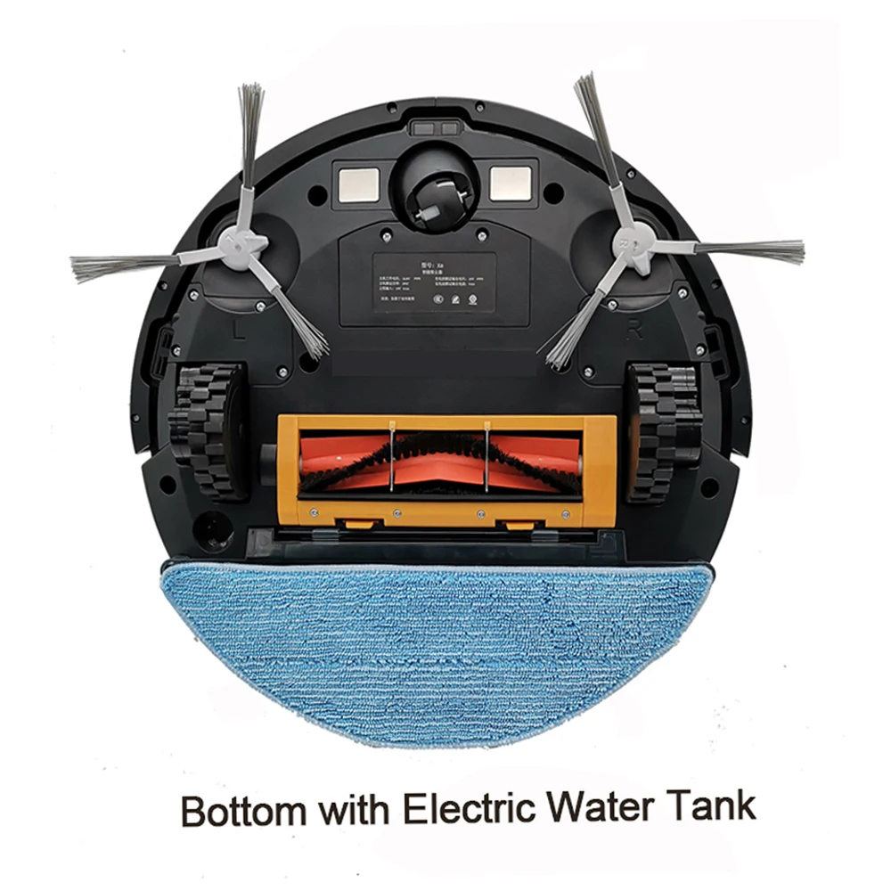ABIR X5 Robot Vacuum Cleaner,Big Water tank,Remote Upgrade,WIFI APP, 2D Map,Smart Memory, Aspiradora Robot forHome Pet Hairs