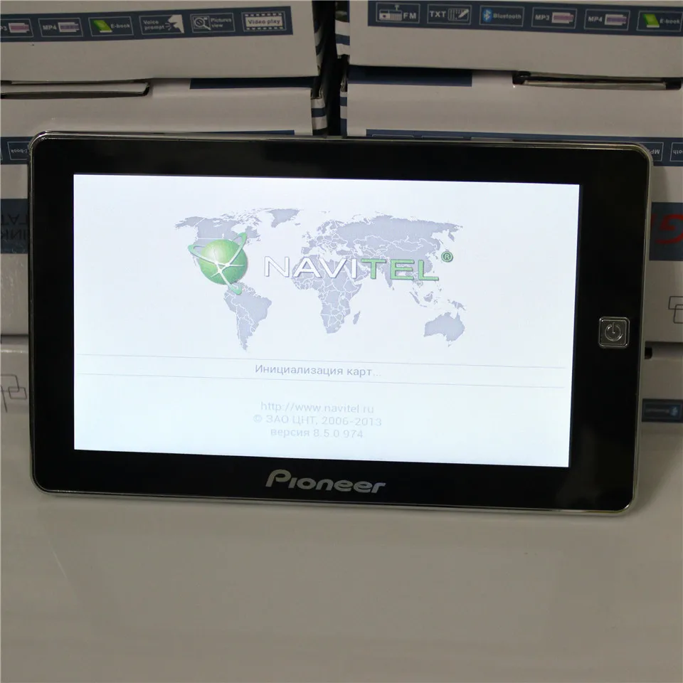 7 дюймовый грузовик bluetooth avin GPS навигация MTK 800 МГц RAM 256M ROM 8G HD 800*480 Автомобильный