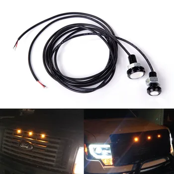 

3pc SVT Raptor Style Amber High Power LED Grille Lighting Kit, Universal Fit For Any Truck SUV 12V