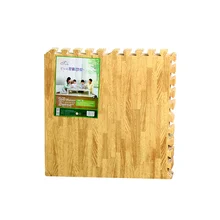 6pcs/set Wood Soft EVA Foam Play Mat Kids Puzzle DIY Toy Floor Carpet carpet Household products