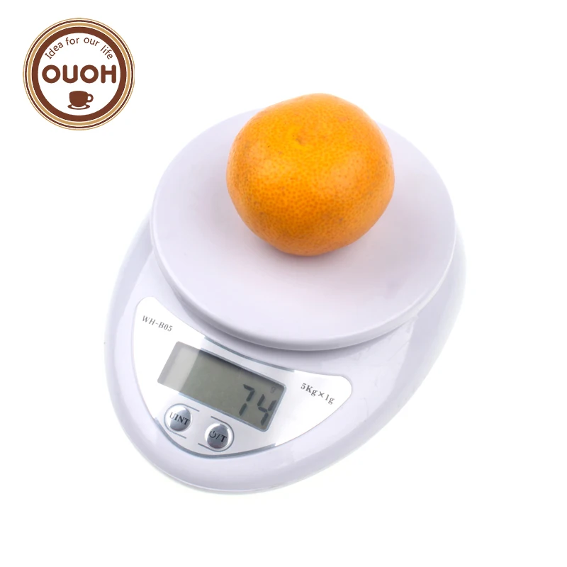 

5000g/1g 5kg LED Electronic Food Diet Postal Kitchen Digital Scale Scales Cooking Tools Balance Weight Weighting MCT-17