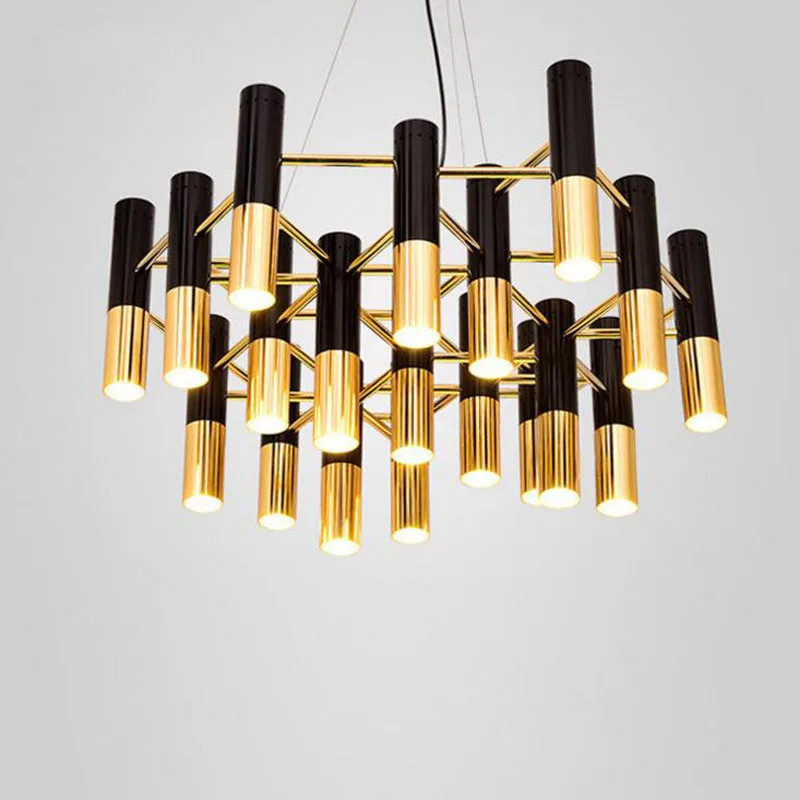 

Post-modern villa atmosphere living room dining room chandelier Nordic minimalist creative personality bedroom flashlight bar