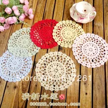 12pic/lot кружева салфетка чайный стол чашки колодки подставки посуда как кухонные принадлежности фетр для домашнего декора коврик