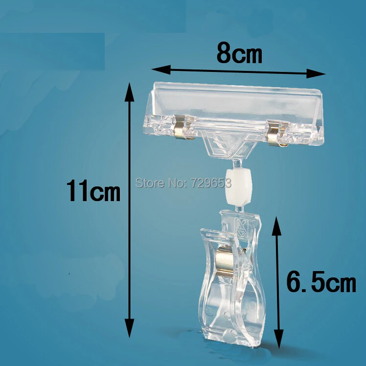 POP clips advertising display sign holder /price tag display racks