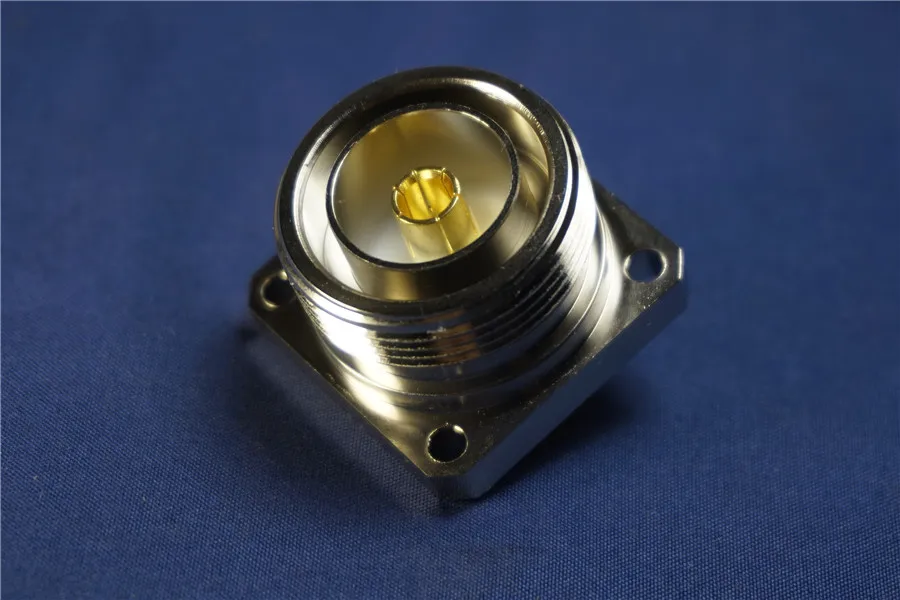 2 шт. 7/16 L29 Резьбовая муфта RF коаксиальный разъем DIN фланцевое крепление