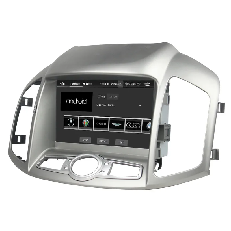 Clearance 8" Octa Core 4G WIFI Android 8.1 4GB RAM 64GB ROM Car DVD Multimedia Player Radio Stereo For Chevrolet Captiva Epica 2012-2018 3