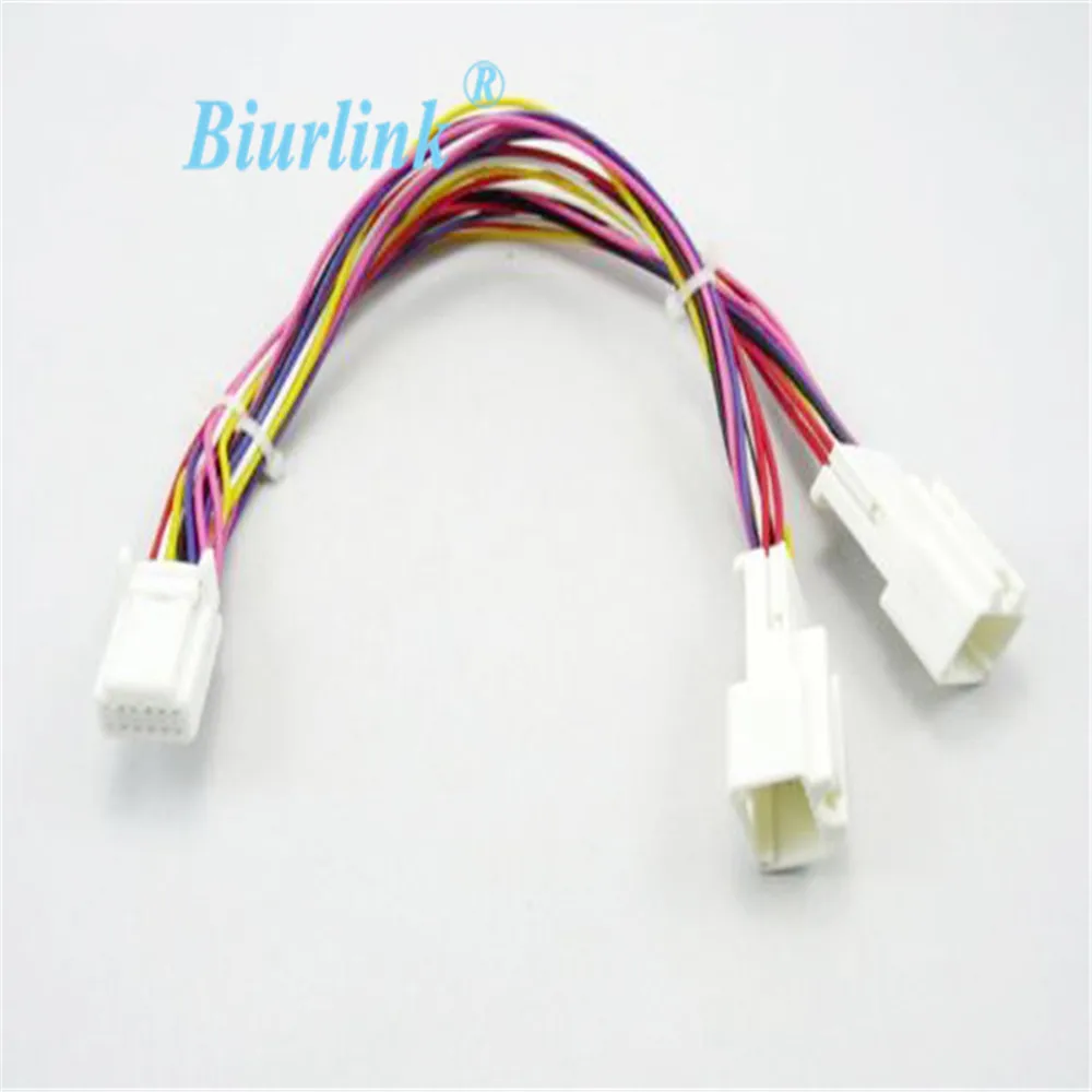 Car CD Changer 6+6 Connector Y Cable For Toyota Scion Lexus CD Changer