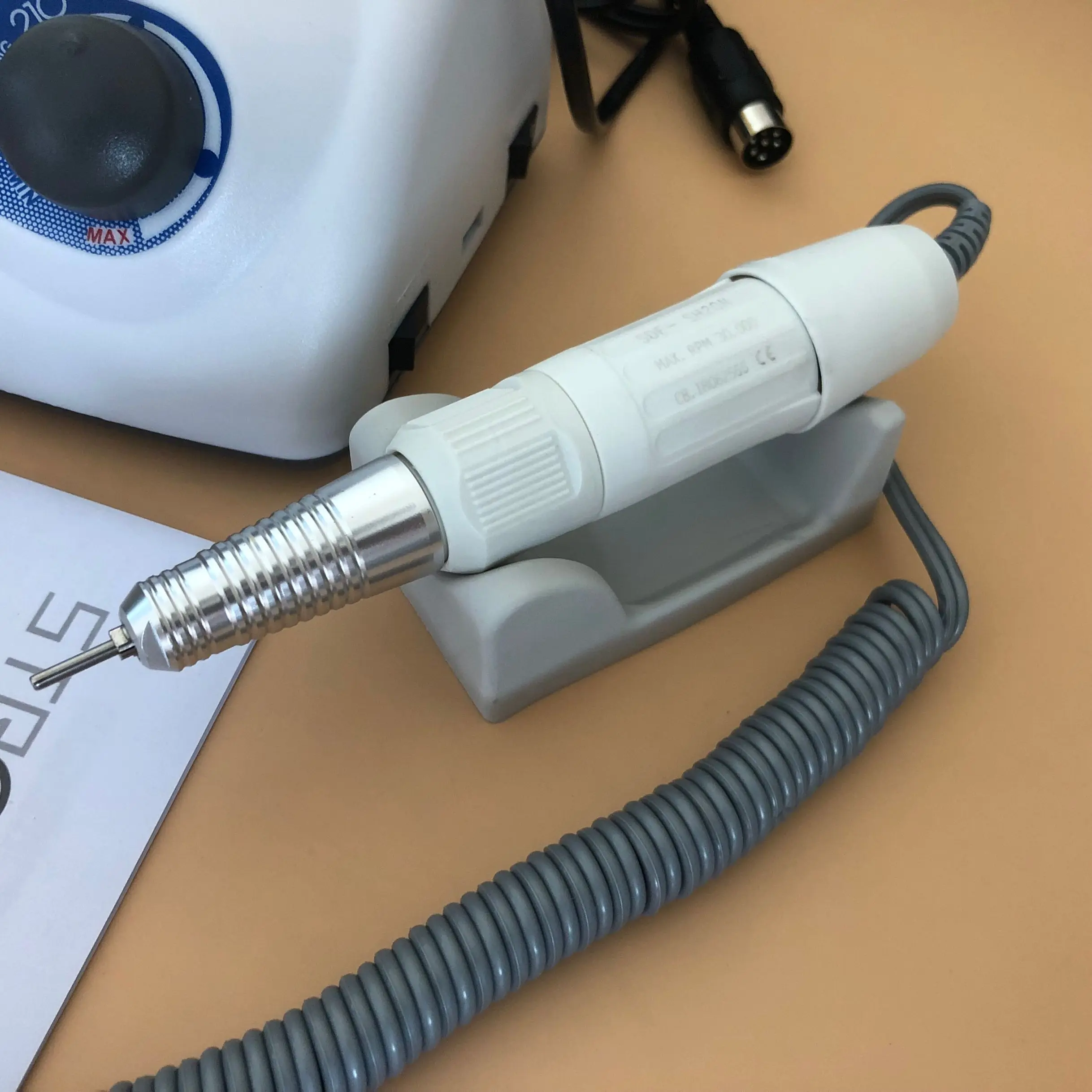 Dental Lab MARATHON Micromotor saeshin 210 Polishing High speed SDE-SH20N white Handpiece 2.35mm CE