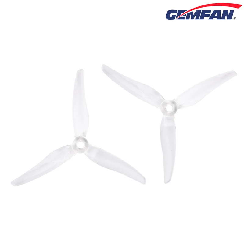 24 шт./12 пар Gemfan 51466 5 дюймов 3 лопасти/tri-blade пропеллер реквизит CW CCW для 2205-2306 бесщеточный двигатель FPV пропеллер