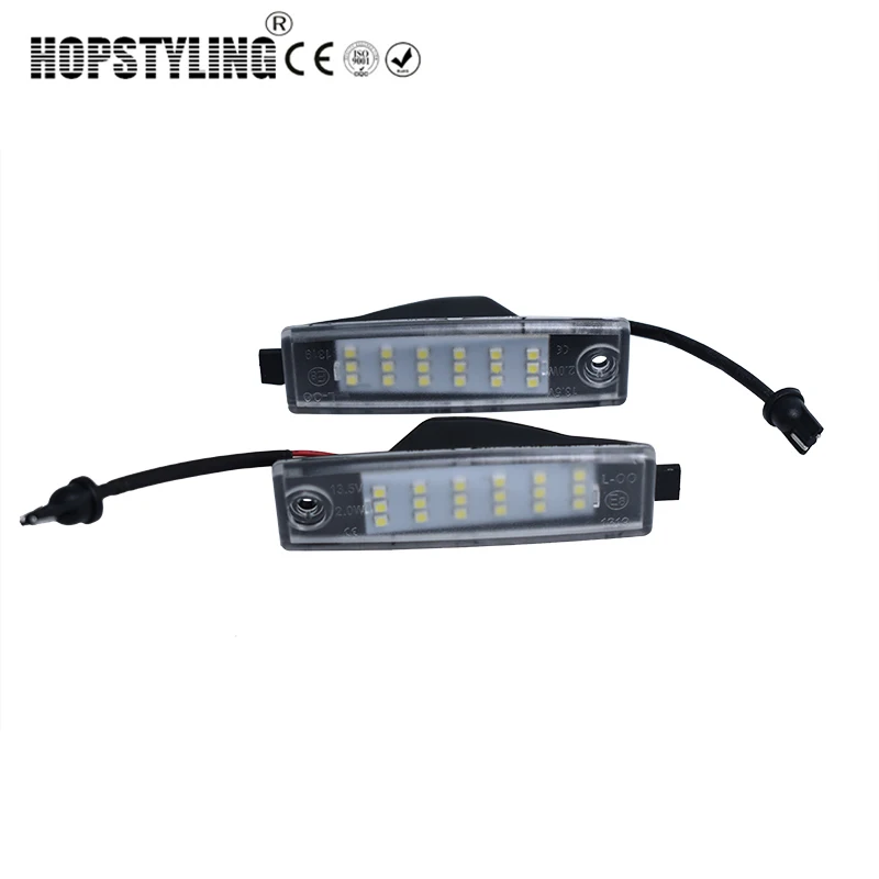 Hopstyling 2pcs 18SMD светодиодный светильник номерного знака для Lexus RX300 98~ 03 Toyota Land Cruiser 200 Rav4 Highlander Scion XB