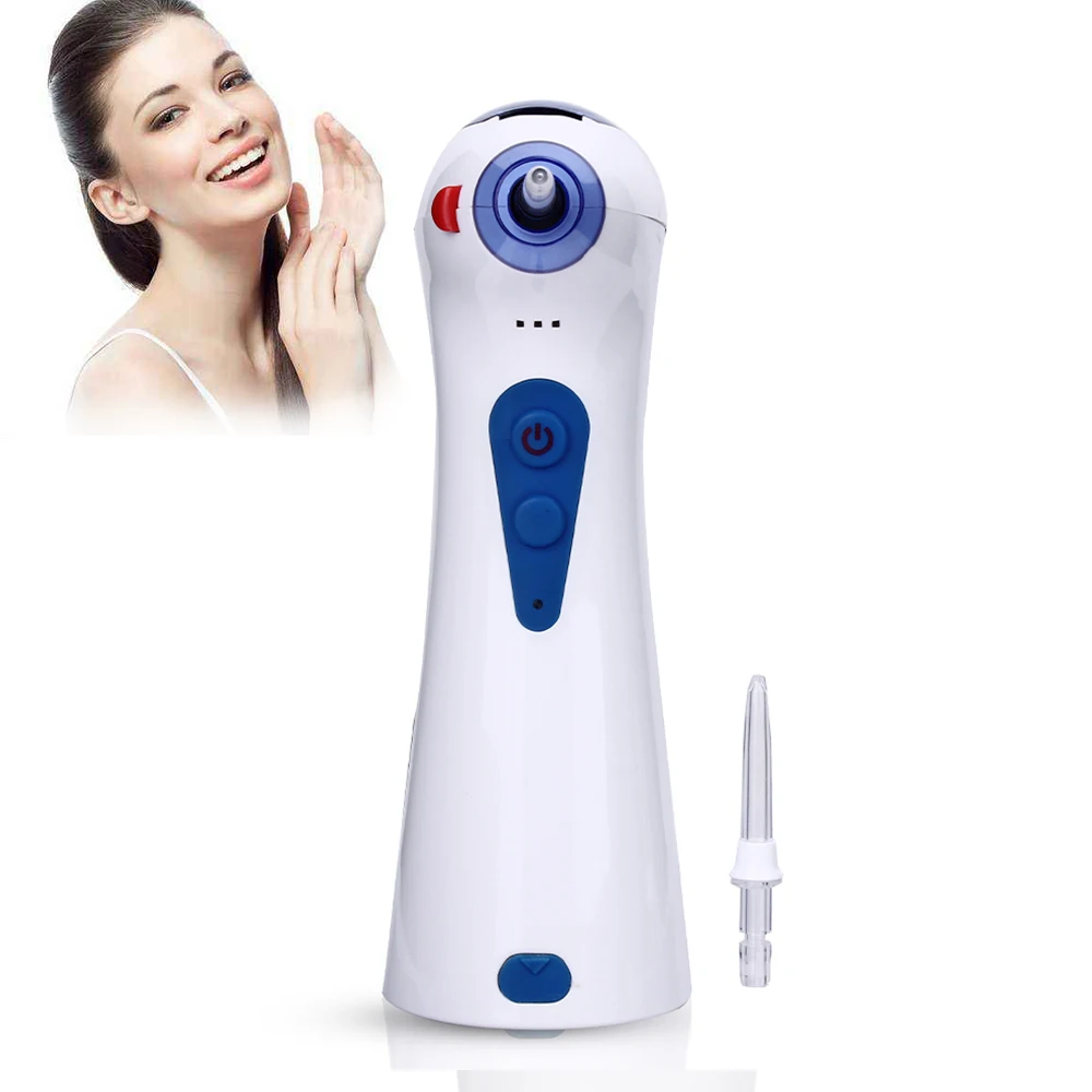 

3 Modes Portable Water Oral Irrigator USB Type Dental Flosser Family 2 Nozzles 120ML Water Tank Teeth Cleaner Tooth Whitening