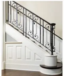 Commercial Metal Railings Wrought Iron Stair Railing Panels Modern Metal Railings Interior