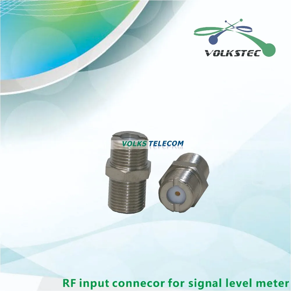 

signal level meter RF input connecor