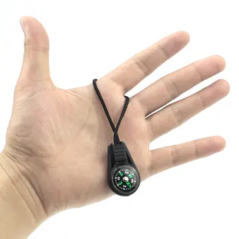 

1 PCS Mini Boussole Navigator for Outdoor survival Camping Caving Hiking Hiker with Sling/Lanyard
